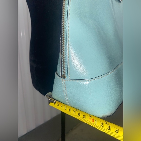 Kate Spade ♠️ Tiffany Blue / Robin's Egg  Rachelle Wellesley satchel - Picture 7 of 11